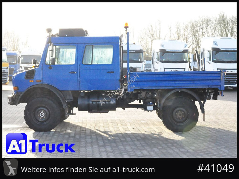 شاحنة Unimog 437/25 U4000, 4x4, Pritsche, Doka,...