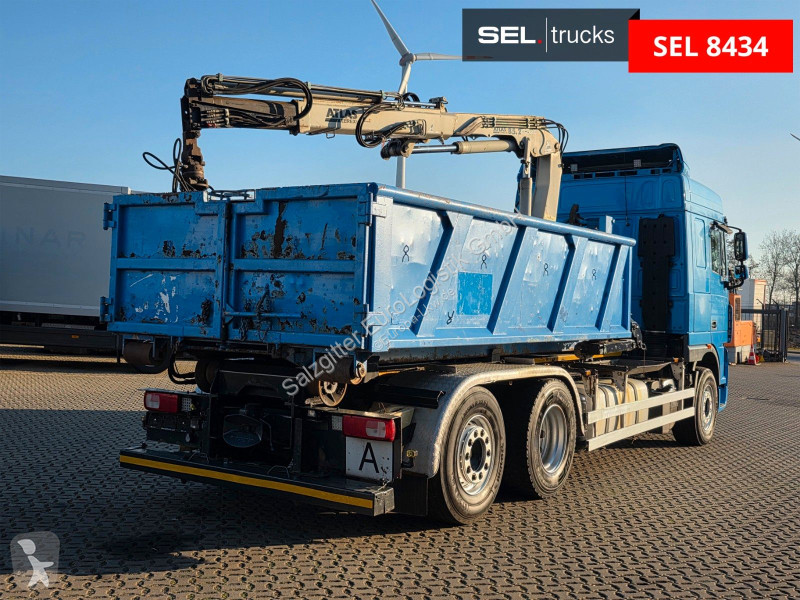Camion DAF AS105XF / Lenkachse / ATLAS AK 85.2...