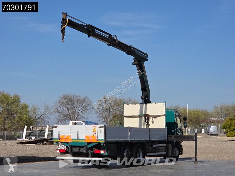 شاحنة Renault 380 6X2 Grúa Palfinger PK20002 +...