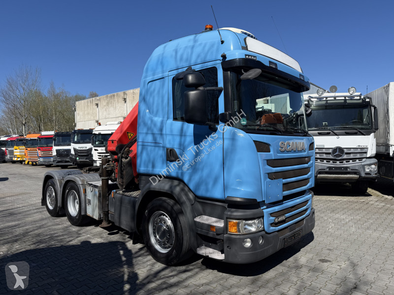 جرار Scania G450 6X2 Kran Palfinger PK 26002