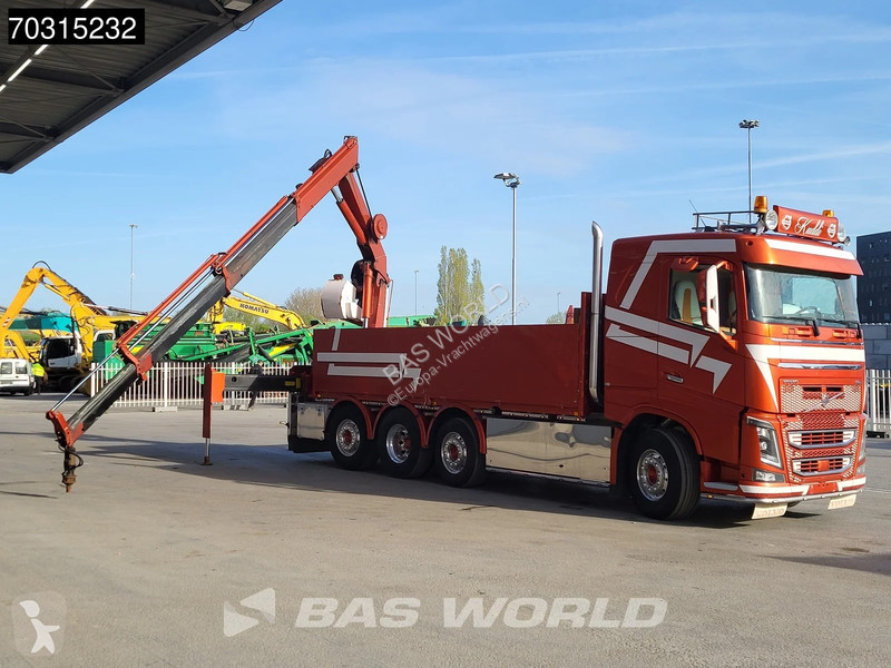 شاحنة Volvo 750 8X2 Palfinger PK15002 Kran...
