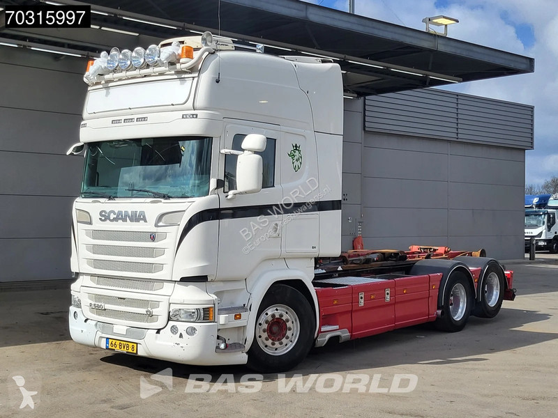 شاحنة Scania R580 R 6X2 N-Truck HIAB XR21S56...