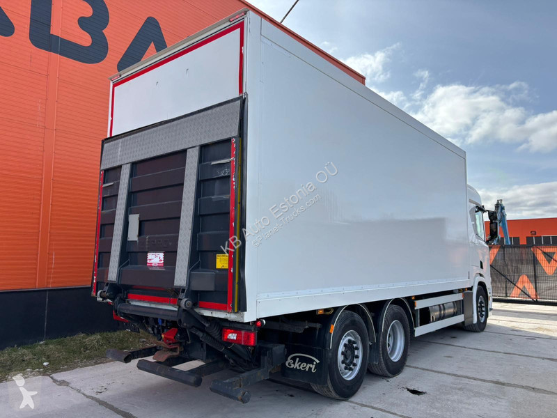 شاحنة Scania R 410 6x2*4 NG / RETARDER / BOX...