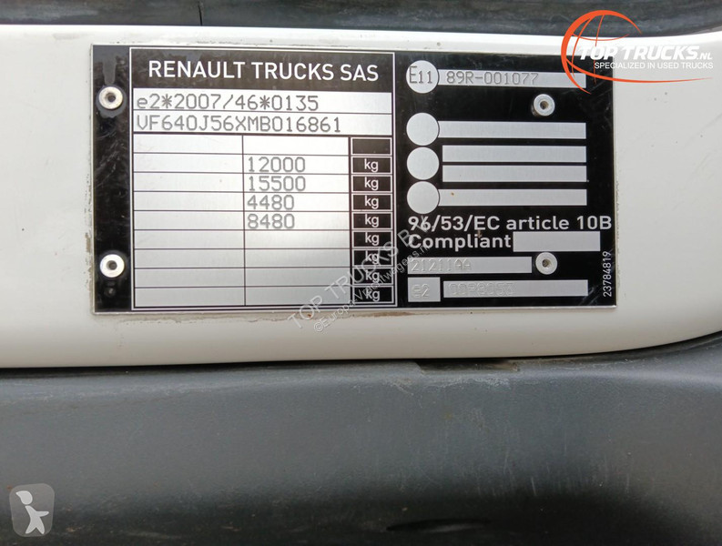 Camion Renault D 12.240 DXI Carrier Supra 850...