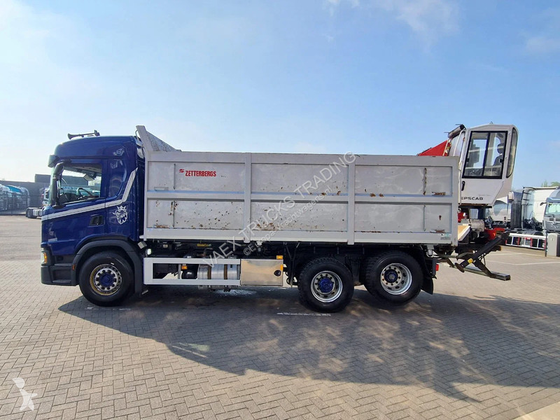 شاحنة Scania G500 6x2 - Tipper + Palfinger...