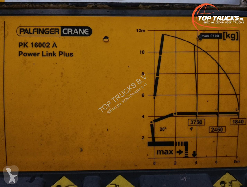 شاحنة DAF 510 FAD 8x4 - Palfinger 16TM Kraan,...