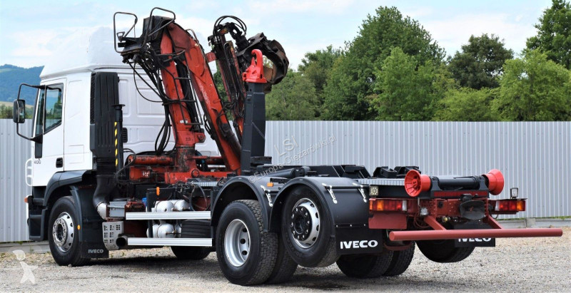 شاحنة Iveco STRALIS 400 * ABROLLKIPPER * ESSEL...
