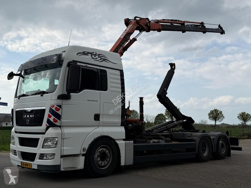 Camion MAN CRANE/HOOK/RADIO REMOTE!!