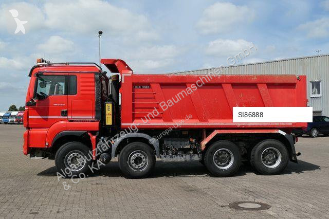 شاحنة MAN 41.510 TGS 8x4, Stahl, 17m³, Klima,...