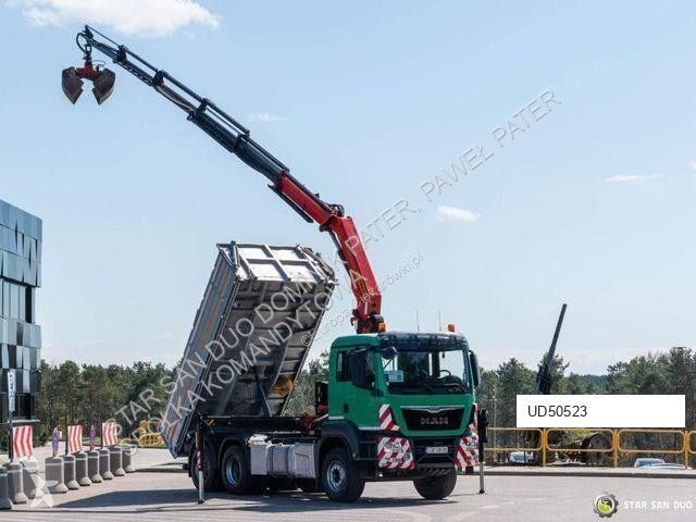 شاحنة MAN TGS 33.440 6x4 PALFINGER PK 22002...