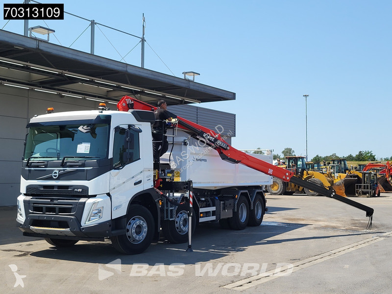 شاحنة Volvo 420  8X4 NEW RHD! Fassi F145Z.0.22...