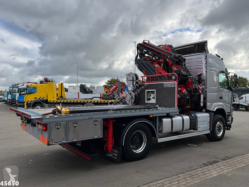 شاحنة Volvo 500 4x4 Fassi 31 Tonmeter laadkraan...
