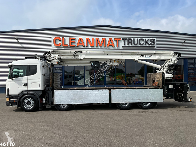 شاحنة Scania R 144 8x4 Retarder MK 55 Tonmeter...