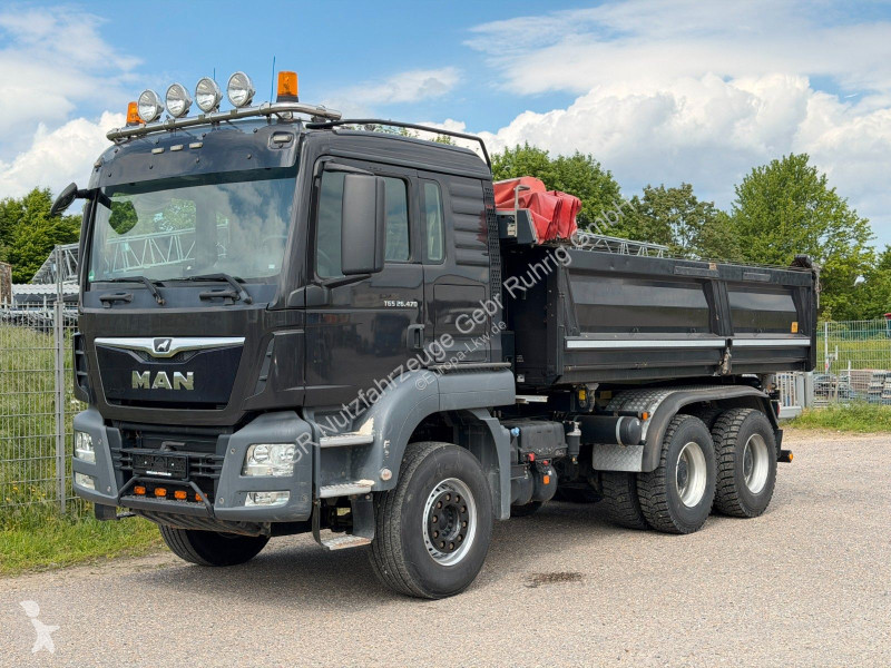 Camion MAN 26.470 6x4 Meiller 3S. Bordmatik...