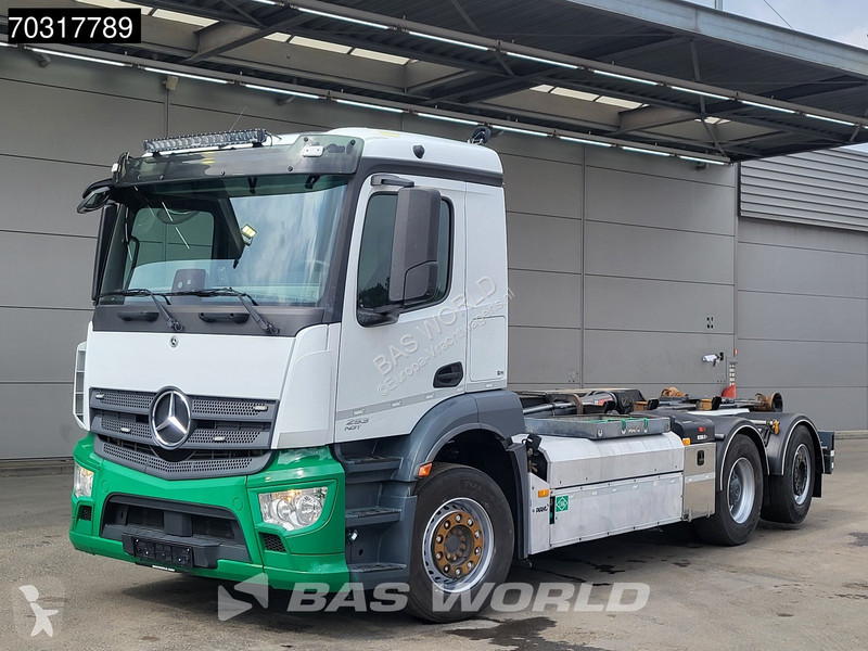 شاحنة Mercedes 2530 NGT 6X2 CNG Engine! HIAB...