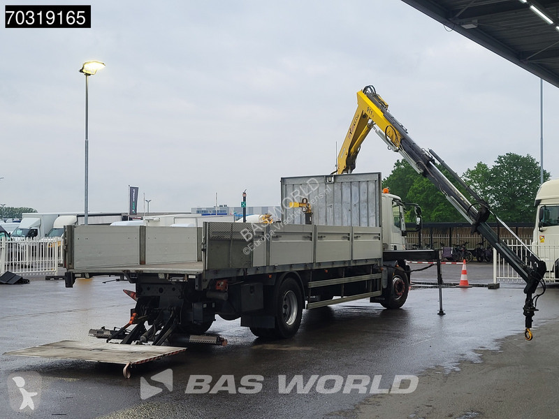 شاحنة Iveco 180E250 4X2 Hyva V911 3S Crane Kran...