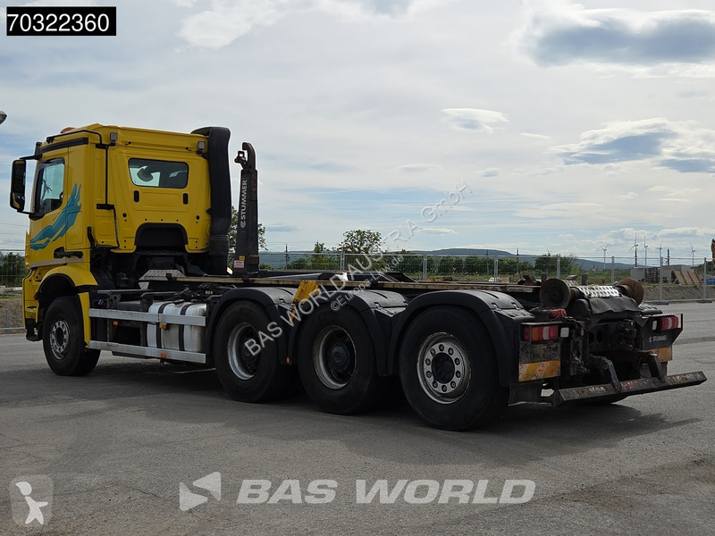 Camion Mercedes 3248 8X4 25tons containersystem...