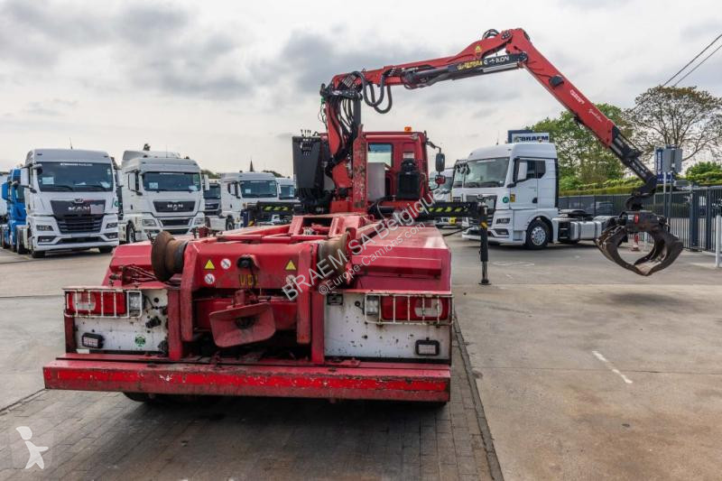 شاحنة DAF 440 FAK -8x2 + Palfinger Epsilon Q180...