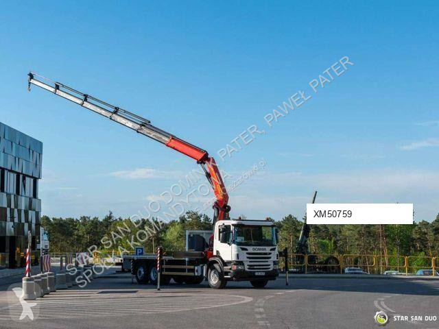شاحنة Scania P400 6x2 PALFINGER PK 34002 SH Crane