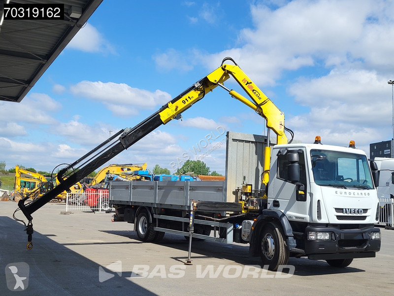 شاحنة Iveco 180E250 4X2 HYVA V911 3S Kran Crane...