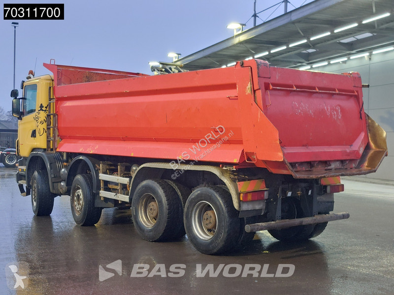 شاحنة Scania 420  8X6 8x6 18m3 KH Kipper Steel...