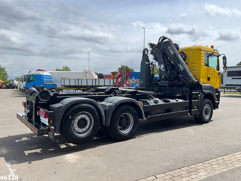 شاحنة MAN 28.350 6x4 Hiab 12 Tonmeter laadkraan