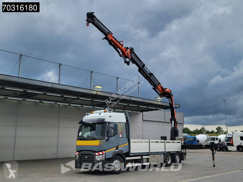 شاحنة Renault T 460 6X2 EFFER 395/5S + JIB 4S...