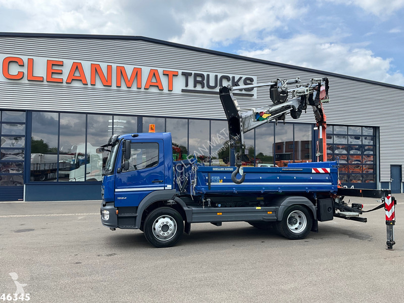 شاحنة Mercedes 1524 Euro 6 Atlas 10 Tonmeter...
