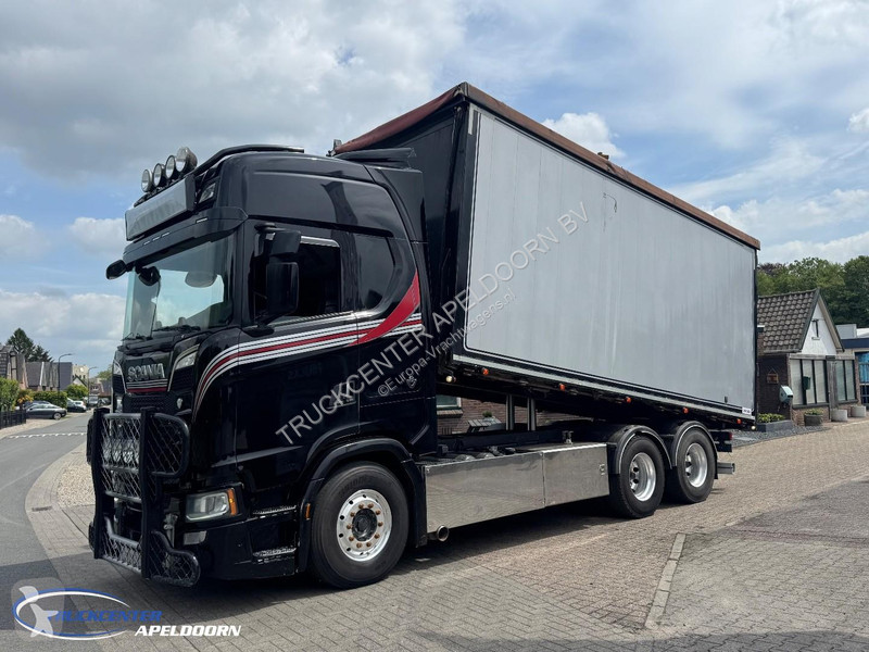 شاحنة Scania S650 V8 NS 6x4, Rear tipper and...