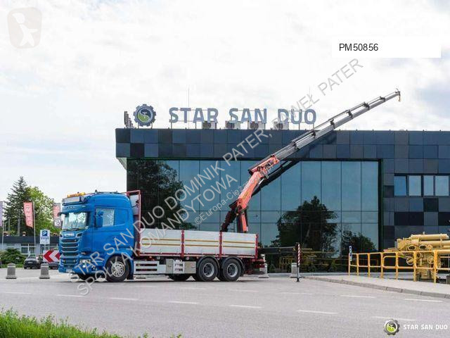 شاحنة Scania R730 6X4 PALFINGER PK 33002 EH Crane