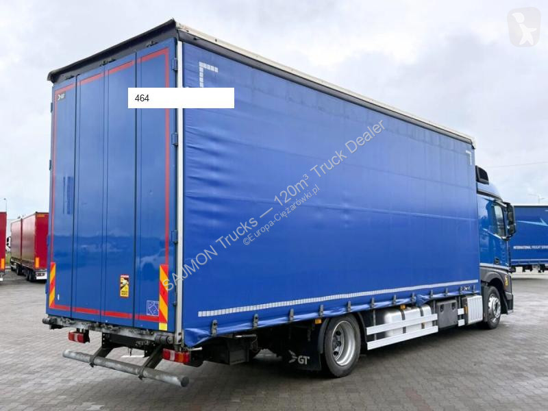 شاحنة Mercedes ACTROS F / PRZESTRZENNY 60M3 /...