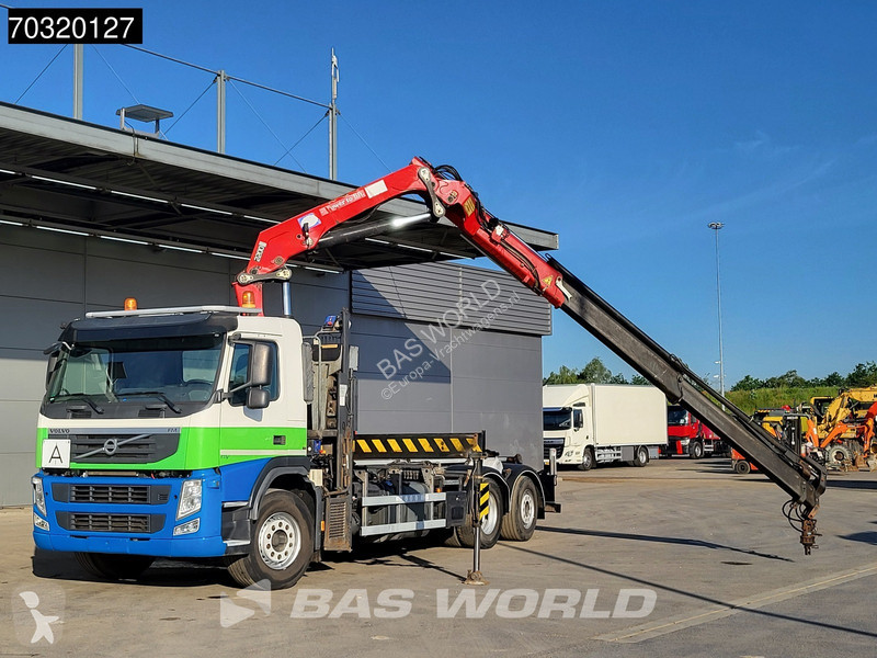 شاحنة Volvo FM 370 6X2 HMF 2200-K3 Kran Crane...