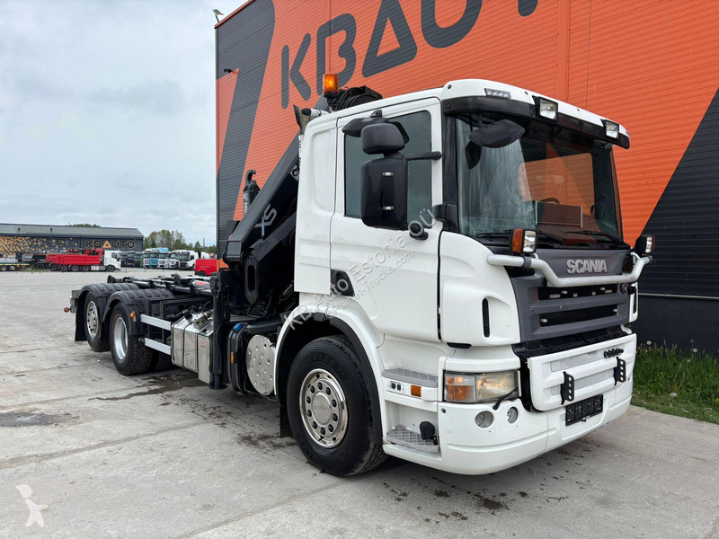 شاحنة Scania 420 6x2*4 Hiab 211 E-5 Hipro /...