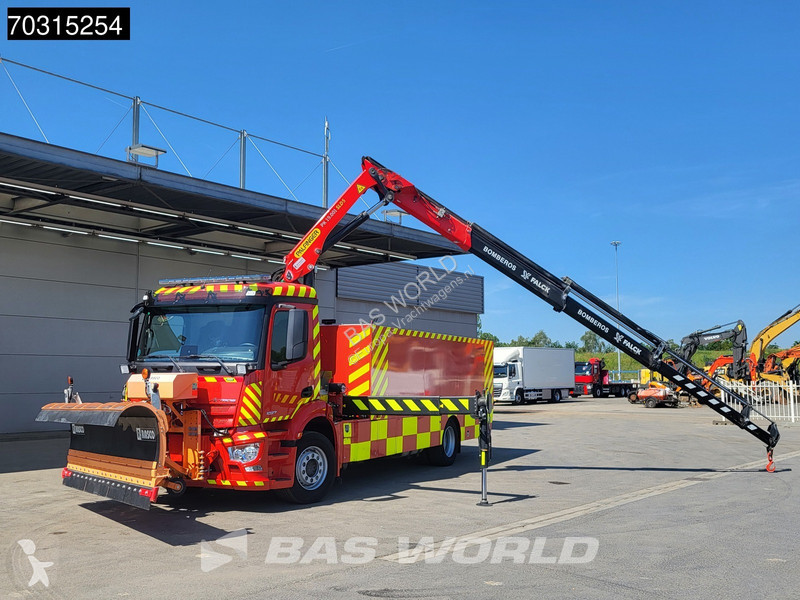 شاحنة Mercedes 1827 4X2 Fire truck Watertank...