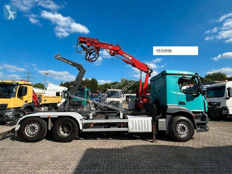Camion Mercedes 2543 Meiller Abroller +MKG...