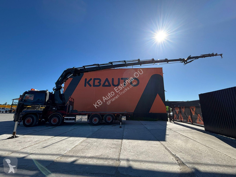 شاحنة Volvo 500 8x2 Hiab 855E-8 + JIB 145X5