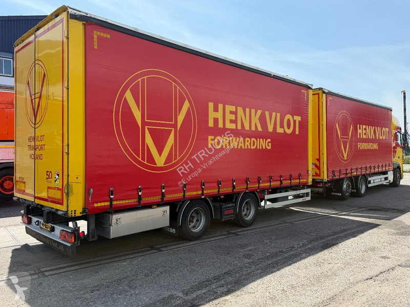 شاحنة DAF 480 6X2 JUMBO + WECON HANGER SLIDING...