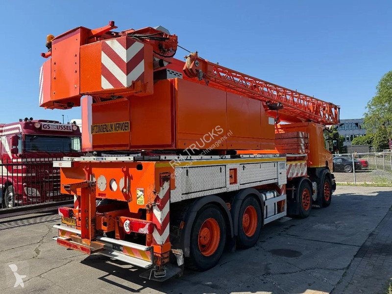 شاحنة Scania P380 8X4 + FAUN HK40 + FYJIB +...