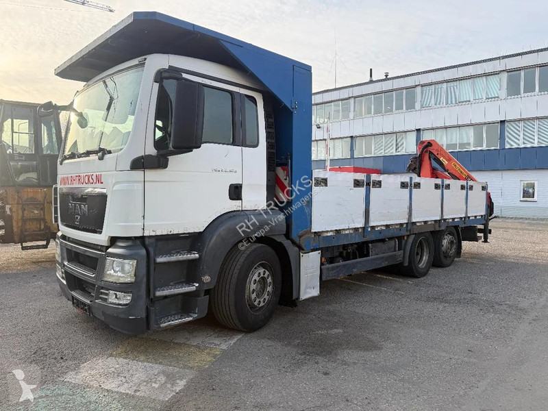 شاحنة MAN TGA 6X2 EURO 5 + PALFINGER PK10000 +...