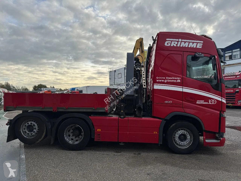شاحنة Volvo 460 6X2 EURO 6 HMF 1830 + REMOTE...