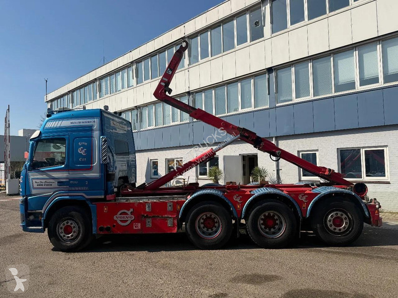 شاحنة Volvo 500 8X4 + HIAB HOOKLIFT