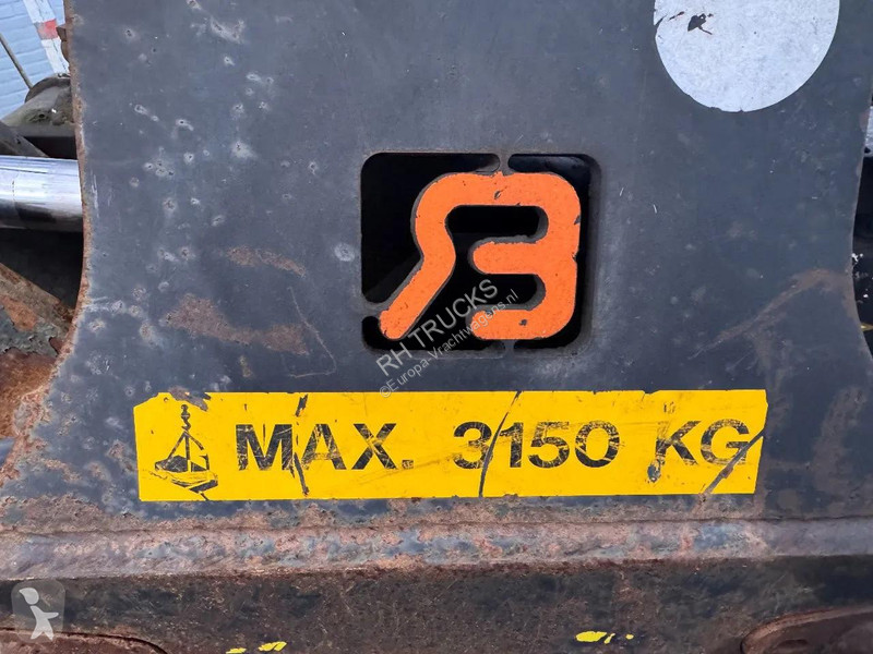 شاحنة DAF 75310 6X2 EURO 5 HMF 1244 Z2 + REMOTE...