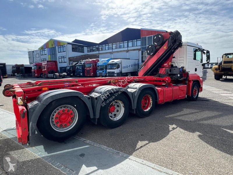 Vrachtwagen MAN 35.500 8X4 EURO 6 - HMF 262L +...