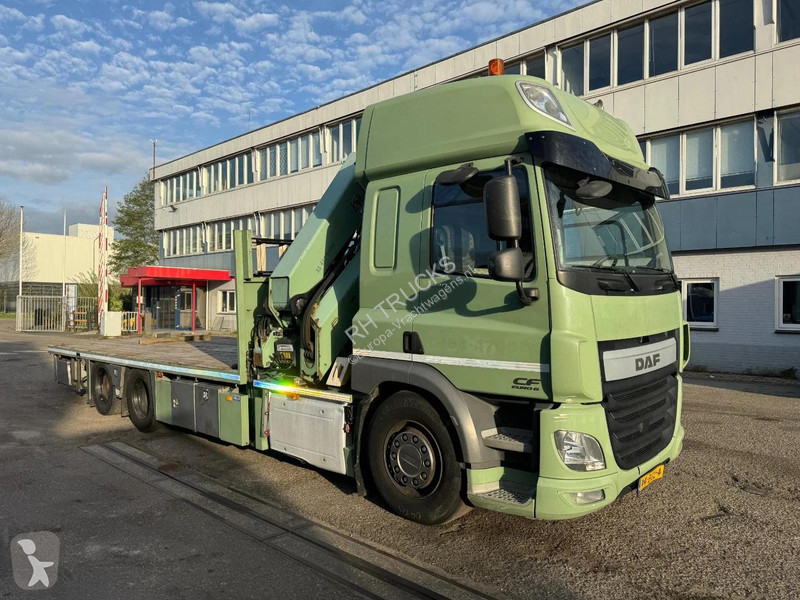 شاحنة DAF 440 6X4 EURO 6 + HIAB 422EP-5 HIPTO +...
