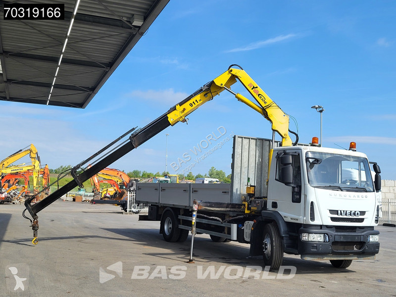 شاحنة Iveco 160E220 4X2 HYVA V911 3S Crane Kran...