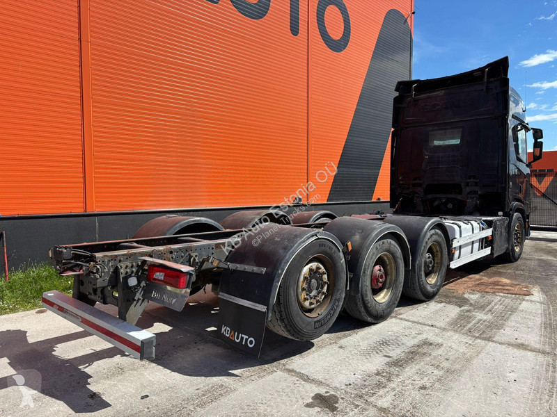 شاحنة Scania R 650 8x4*4 RETARDER / CHASSIS...
