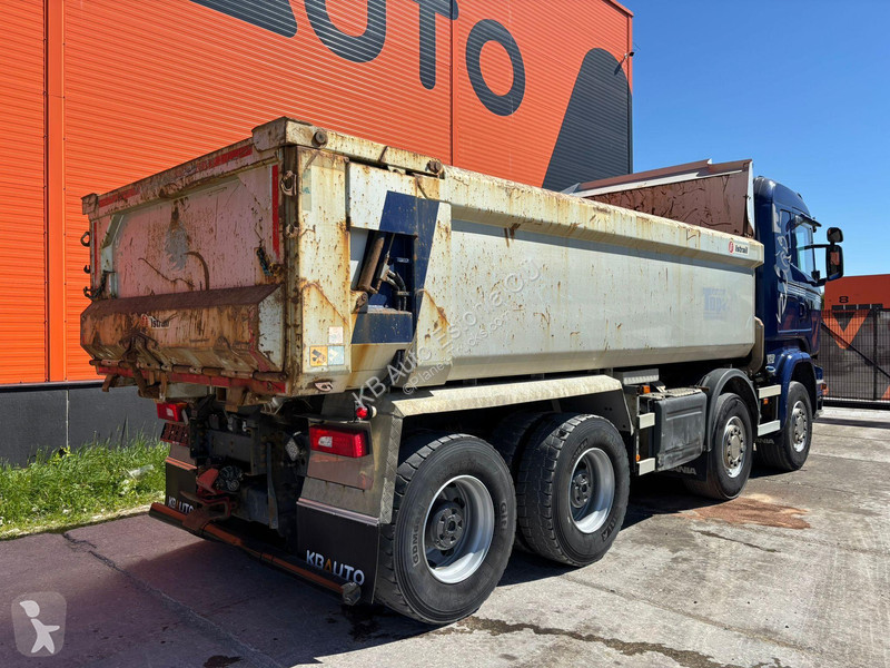شاحنة Scania R 730 8x4 RETARDER / FU STEE / BOX...