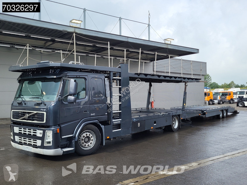 شاحنة Volvo 340  4X2 Tijhof Car transporter...