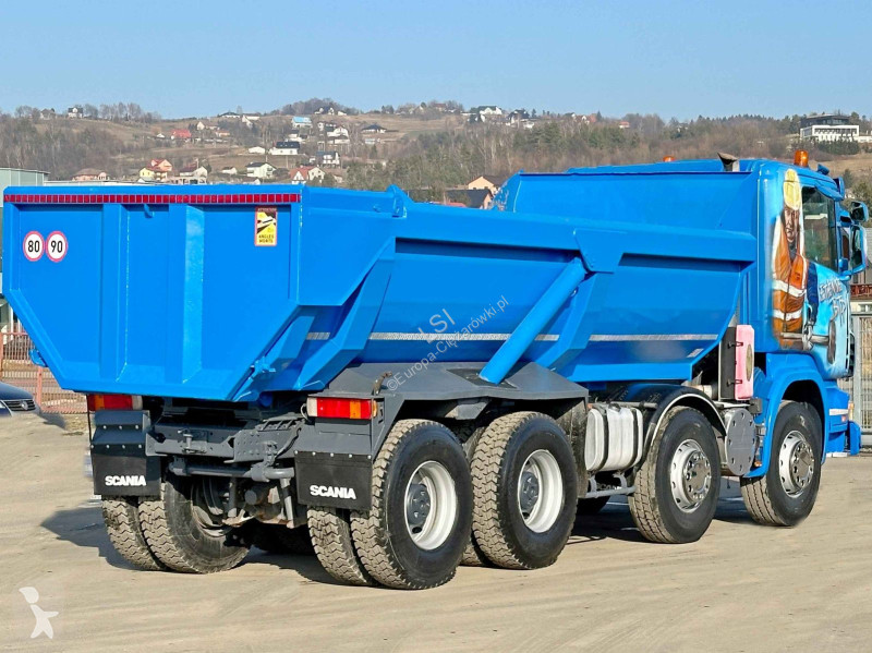 شاحنة Scania * Kipper * TOPZUSTAND / 8x4