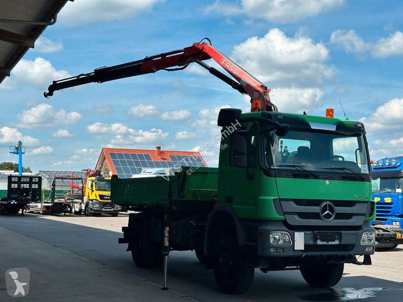 Camion Mercedes 2036 4x4BB/MEILLER DSK 6m³/...